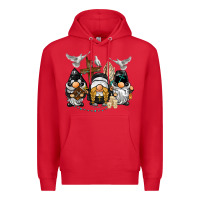 Red pastor nun religious gnome Premium Hoodie - BarkalooDesign