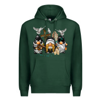 Sports Green pastor nun religious gnome Premium Hoodie - BarkalooDesign