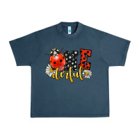 Midnight Navy onederful wonderful ladybug Urban Heavy Tee - LillyAllenDesigns