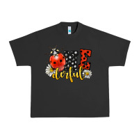 Pigment Black onederful wonderful ladybug Urban Heavy Tee - LillyAllenDesigns