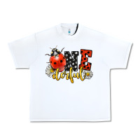 White onederful wonderful ladybug Urban Heavy Tee - LillyAllenDesigns