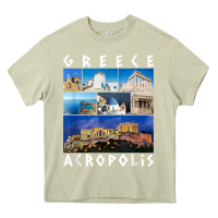 Mossy greece acropolis famous sights gallery traveler souvenir t shirt Heavy Core Tee - baoMotion
