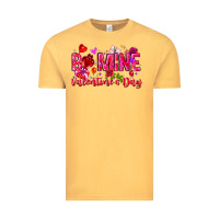 Vintage Mustard Be Mine Valentines Day Vintage Tee - CowhideDigitalArt