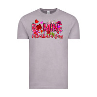 Vintage Zinc Be Mine Valentines Day Vintage Tee - CowhideDigitalArt