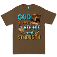 Cacao God Is Our Refuge And Strength Premium Tee - BundleAndBundleShop