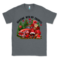Charcoal Heather Valentine's Day hanging with my gnomies Classic Tee - FaDigitalArtStudio