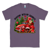 Lavender Valentine's Day hanging with my gnomies Classic Tee - FaDigitalArtStudio