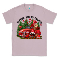 Lilac Valentine's Day hanging with my gnomies Classic Tee - FaDigitalArtStudio