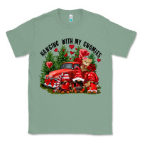 Sage Valentine's Day hanging with my gnomies Classic Tee - FaDigitalArtStudio