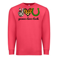 Cardinal Peace Love Luck Premium Sweatshirt - Jasminsmagicworld