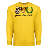 Lemon Peace Love Luck Premium Sweatshirt - Jasminsmagicworld