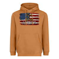 Meerkat God Bless America Distressed Flag Heavyweight Hoodie - Jasminsmagicworld