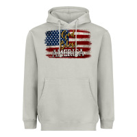 Moon Dust God Bless America Distressed Flag Heavyweight Hoodie - Jasminsmagicworld