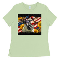 Matcha Western 4th Of July Sheep Ladies Tee - LillyAllenDesigns