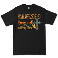 Black Blessed Beyond Measure Premium Tee - BundleAndBundleShop