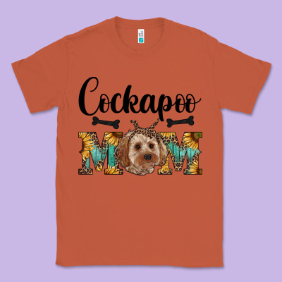 Cockapoo Mom Western Classic Tee Designed By Ranaportraitstore