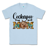 Dusty Blue cockapoo mom western Classic Tee - RanaPortraitStore