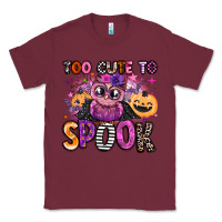 Burgundy wicked cute too cute to spook Classic Tee - BarkalooDesign
