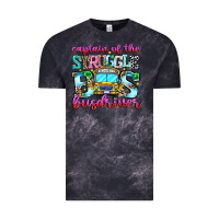Cloud Black captain of the struggle bus bus Vintage Tee - CowhideDigitalArt