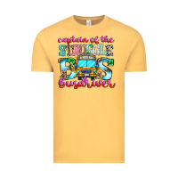 Vintage Mustard captain of the struggle bus bus Vintage Tee - CowhideDigitalArt