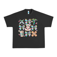 Pigment Black easter bow Urban Heavy Tee - CowhideDigitalArt