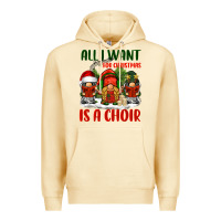 Pina Colada all i want for christmas is a choir Premium Hoodie - BarkalooDesign