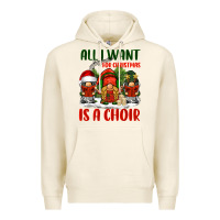 Tofu all i want for christmas is a choir Premium Hoodie - BarkalooDesign