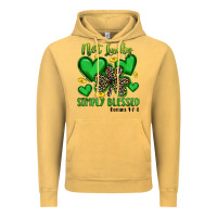 Vintage Mustard not lucky simply blessed Vintage Hoodie - Artiststas