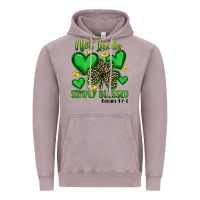 Vintage Zinc not lucky simply blessed Vintage Hoodie - Artiststas