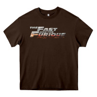 Chocolate Brown fast & furious tokyo drift kanji movie poster t shirt Heavy Core Tee - baoMotion