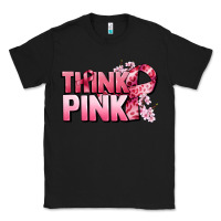 Black Think pink Cancer Awareness Classic Tee - FaDigitalArtStudio