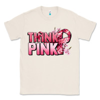 Natural Think pink Cancer Awareness Classic Tee - FaDigitalArtStudio