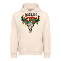Sandshell merry christmas bull skull Urban Hoodie - RanaPortraitStore