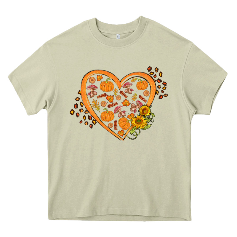 Western Autumn Heart Heavy Core Tee by FaDigitalArtStudio | Teevron