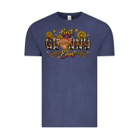 Vintage Denim best granny ever western theme Vintage Tee - CowhideDigitalArt