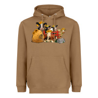 Toasted Coconut Cows With Sunflower Headbands Heavyweight Hoodie - Jasminsmagicworld