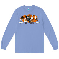Colony Blue Hallowen Panda Long Sleeve Tee - LillyAllenDesigns