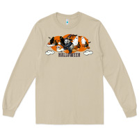 Mushroom Hallowen Panda Long Sleeve Tee - LillyAllenDesigns