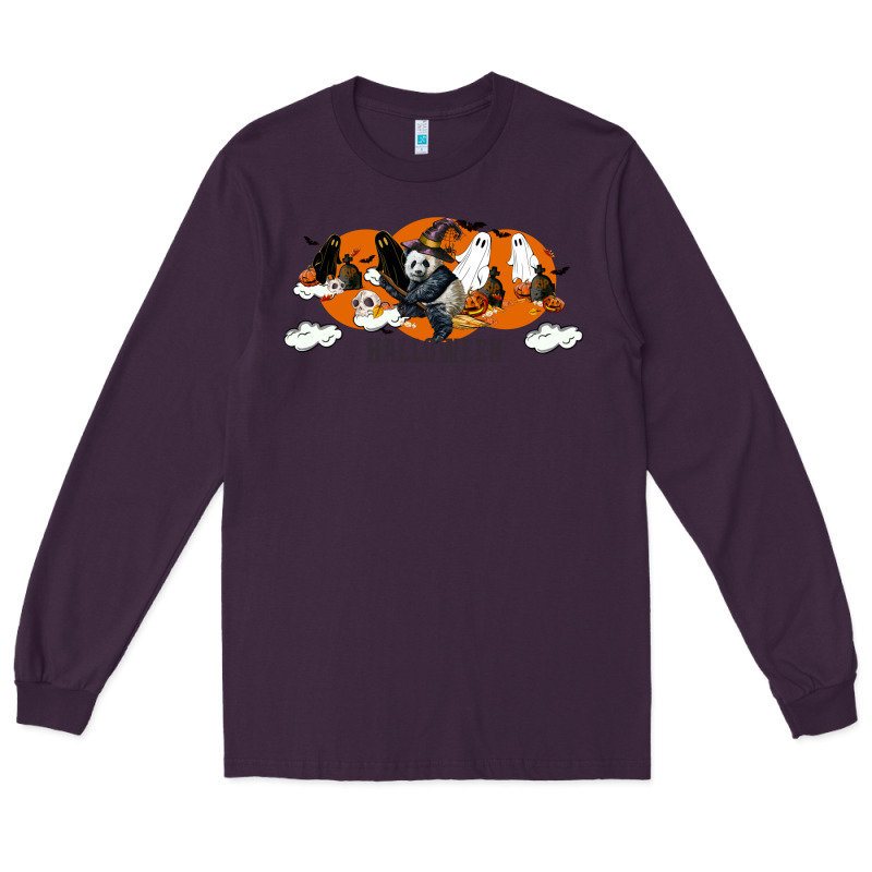 Hallowen Panda Long Sleeve Tee by LillyAllenDesigns | Teevron