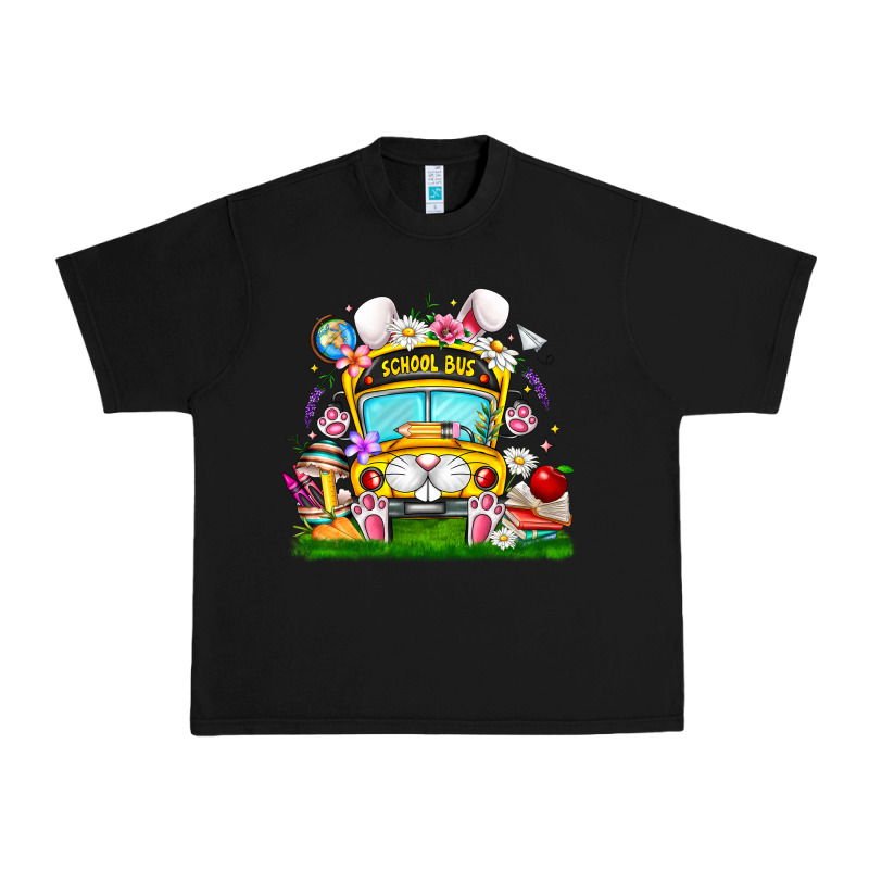 Easter School Bus Urban Heavy Tee by CowhideDigitalArt | Teevron