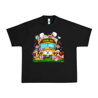 Black Easter School Bus Urban Heavy Tee - CowhideDigitalArt