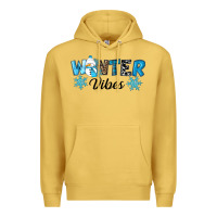 Antique Gold winter vibes Premium Hoodie - RanaPortraitStore