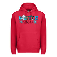 Cardinal winter vibes Premium Hoodie - RanaPortraitStore