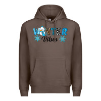 Coffee winter vibes Premium Hoodie - RanaPortraitStore