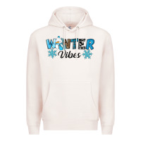 Pale Pink winter vibes Premium Hoodie - RanaPortraitStore
