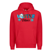 Red winter vibes Premium Hoodie - RanaPortraitStore