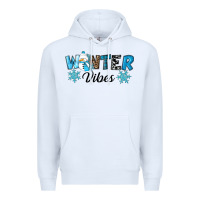 White winter vibes Premium Hoodie - RanaPortraitStore