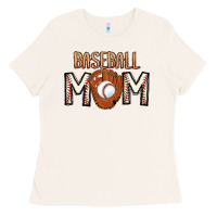 Bone Baseball Mom Ladies Tee - CowhideDigitalArt