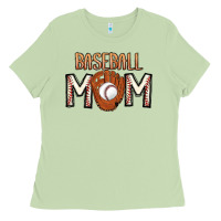 Matcha Baseball Mom Ladies Tee - CowhideDigitalArt