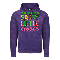 Cloud Purple sassy little clover st patrick s day Vintage Hoodie - Artiststas